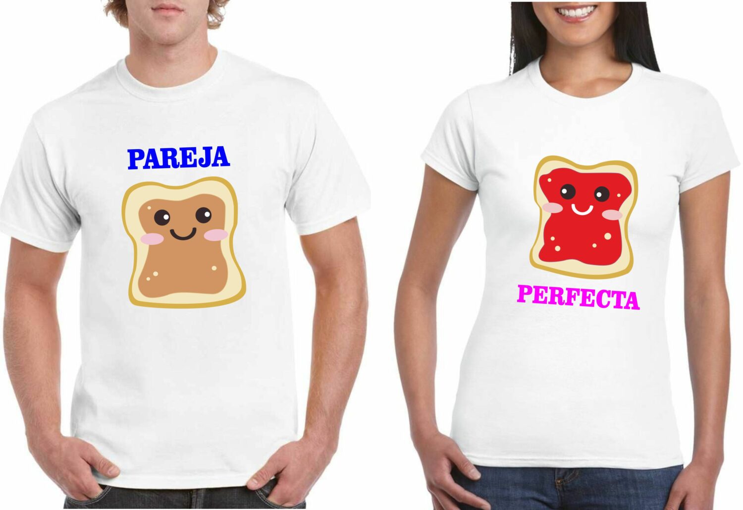 Pack Camisetas Pareja Perfecta – Mas Color Print