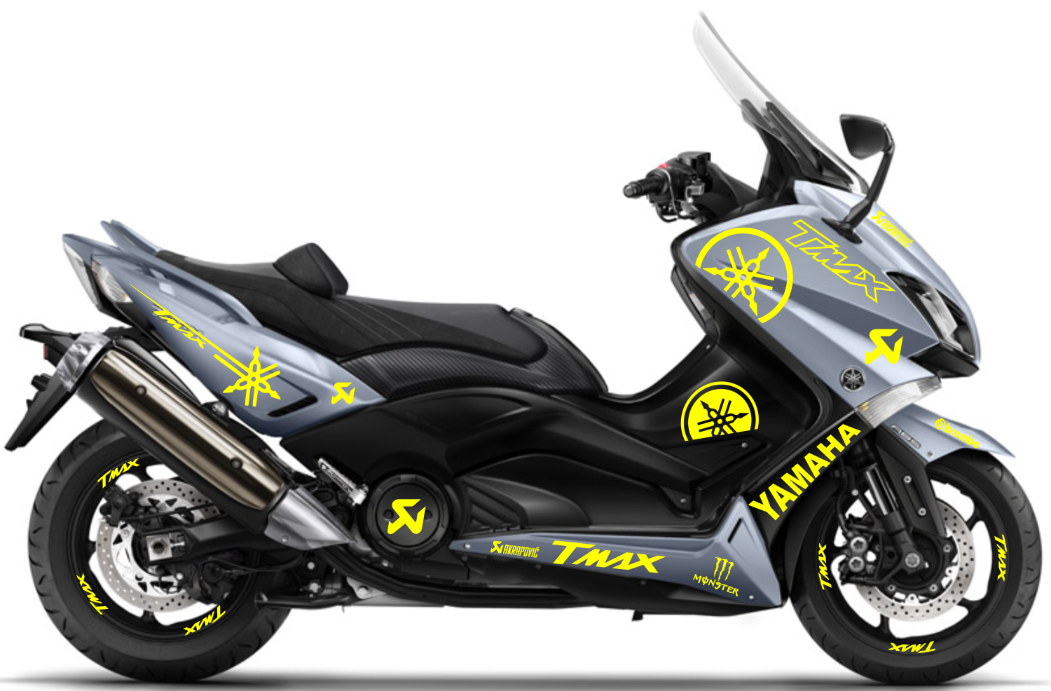 Kit Adhesivos para Motos Yamaha T-Max