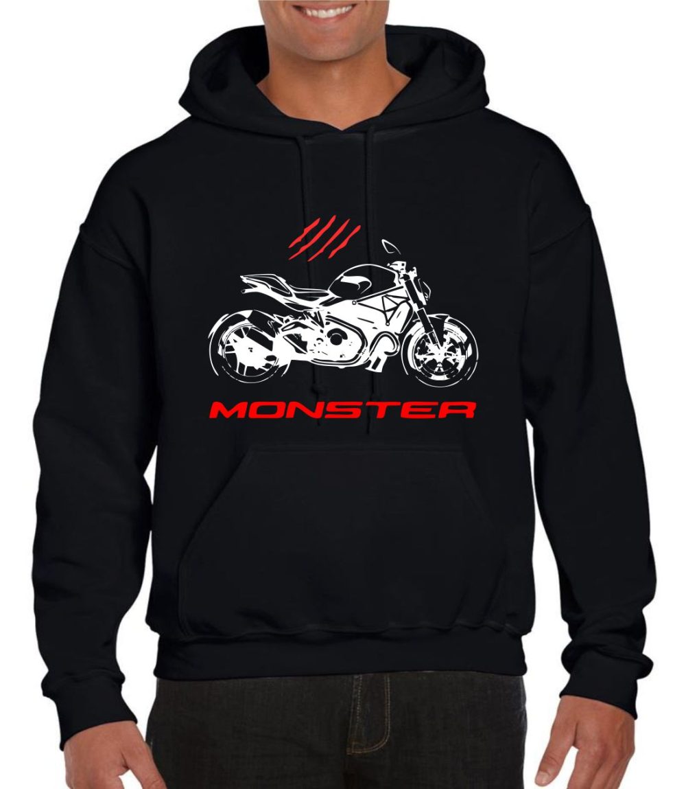 sudadera silueta monster